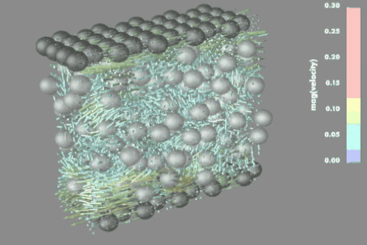 Lattice-Boltzmann simulation