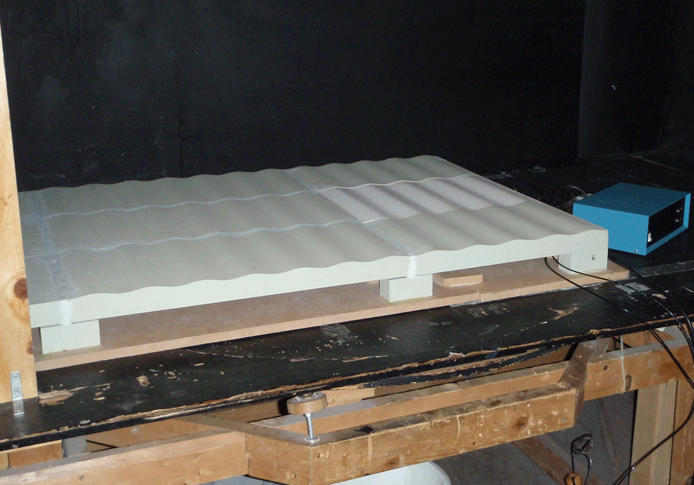 rippled bed