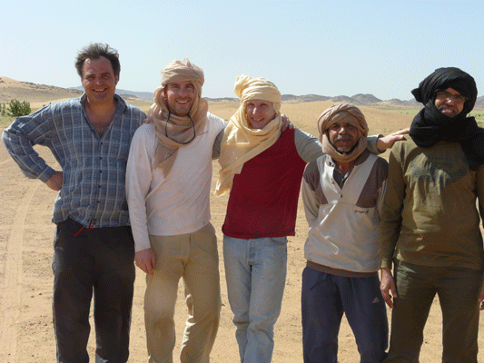 group photo in Akjoujt