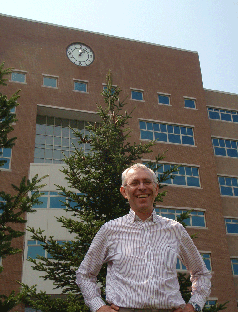 Michel Louge at High Noon over Rhodes Hall